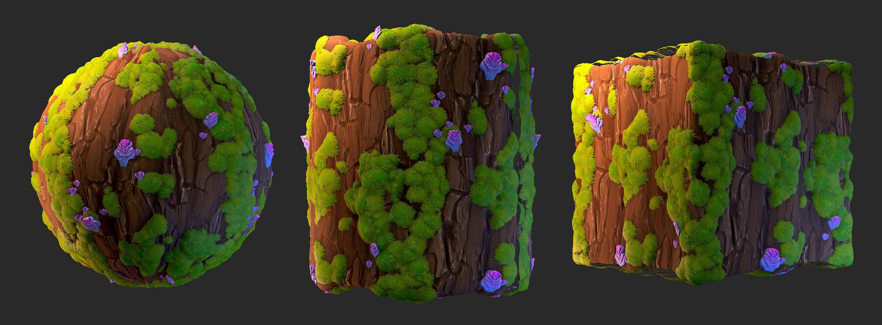 树皮苔藓（卡通风格化）.sbs