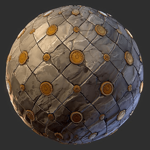 装饰平铺地砖地表（卡通风格化）.sbs