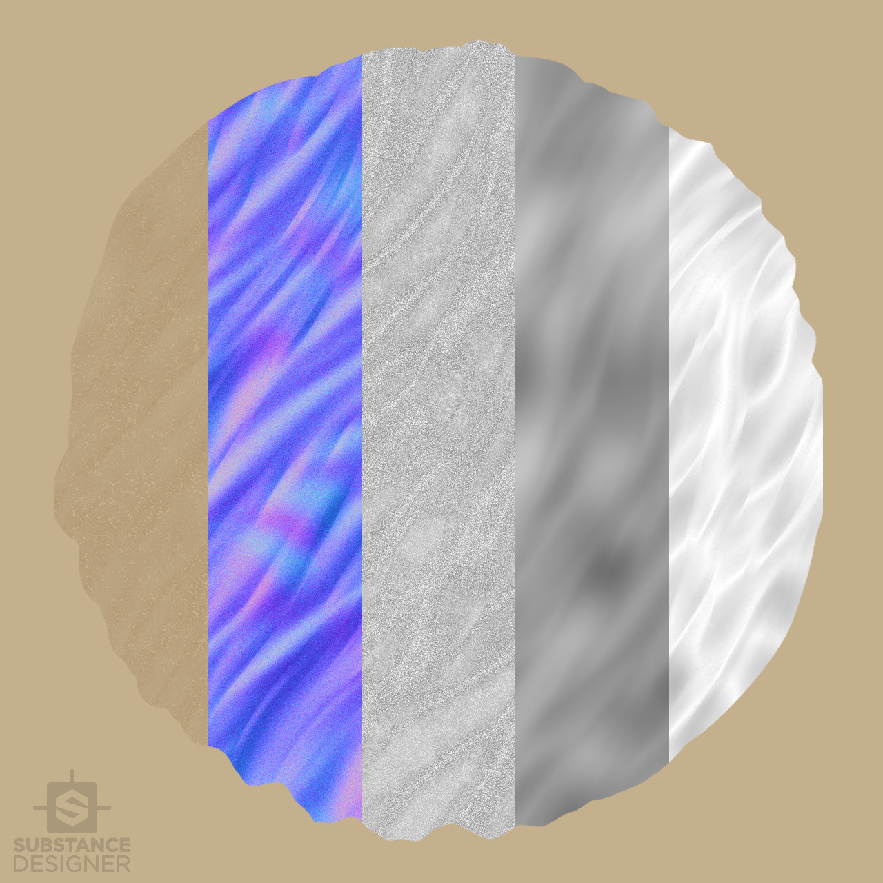 沙漠地形沙子（卡通风格化）.sbs