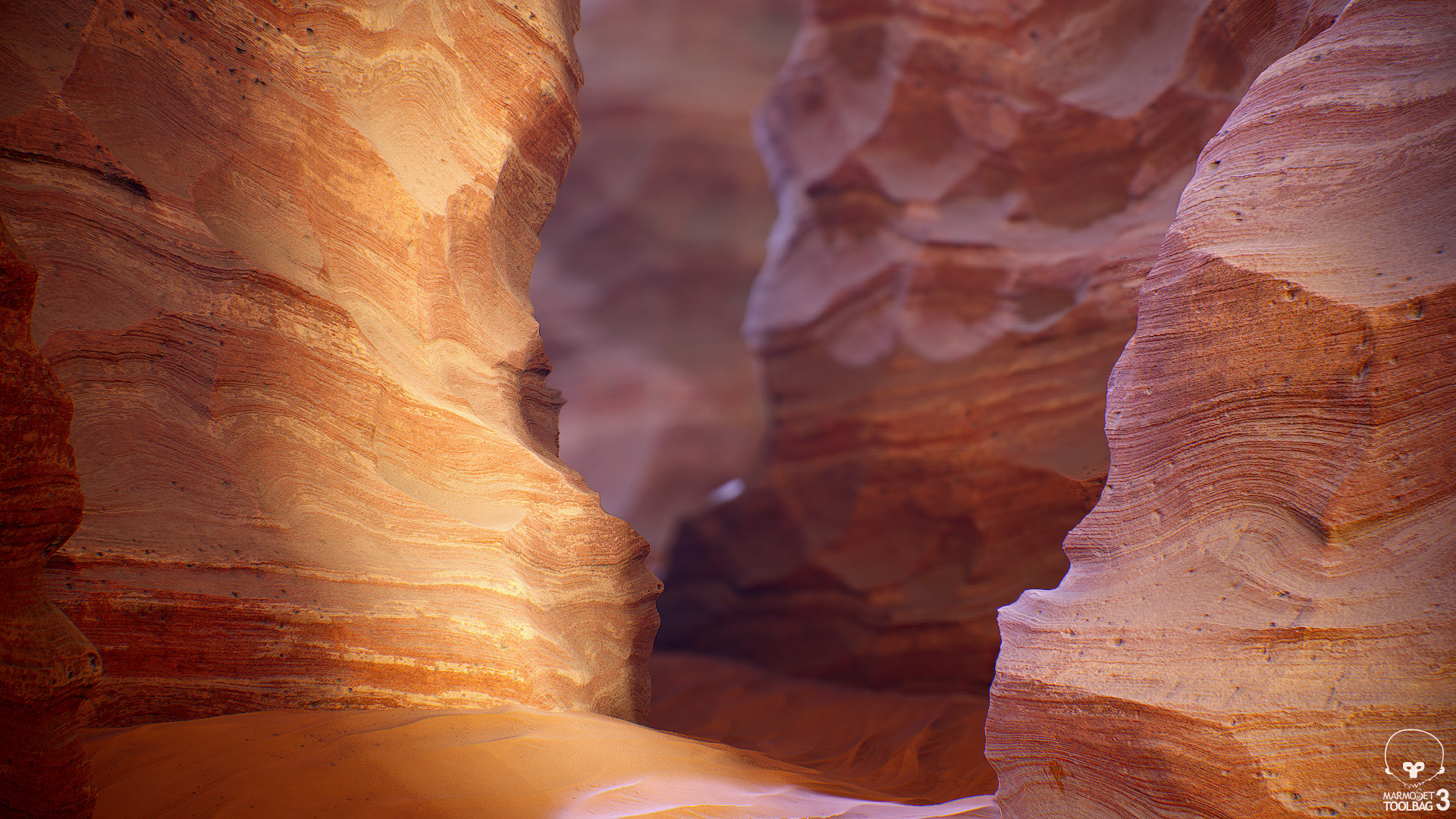 沙漠岩石地形地表山体（卡通风格化）.sbs