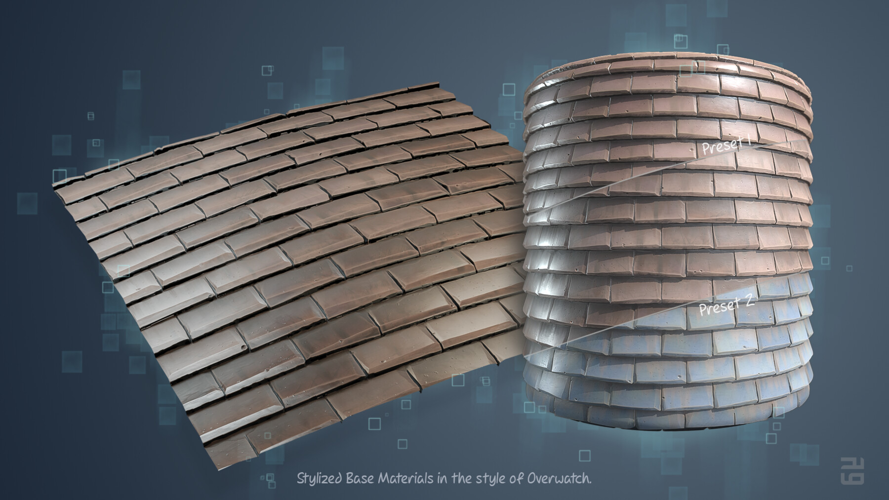 地面瓷砖材质（卡通风格化）.sbs