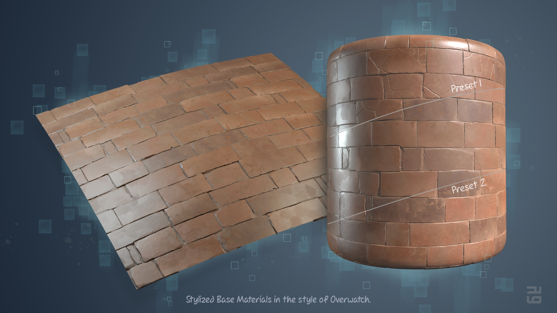 地面瓷砖材质（卡通风格化）.sbs