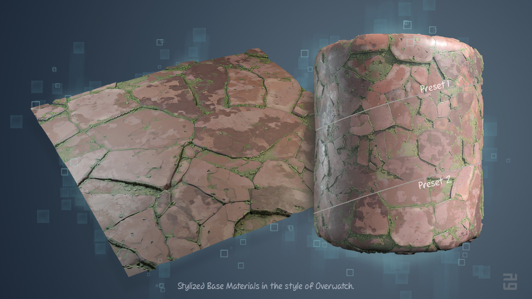 地面瓷砖材质（卡通风格化）.sbs