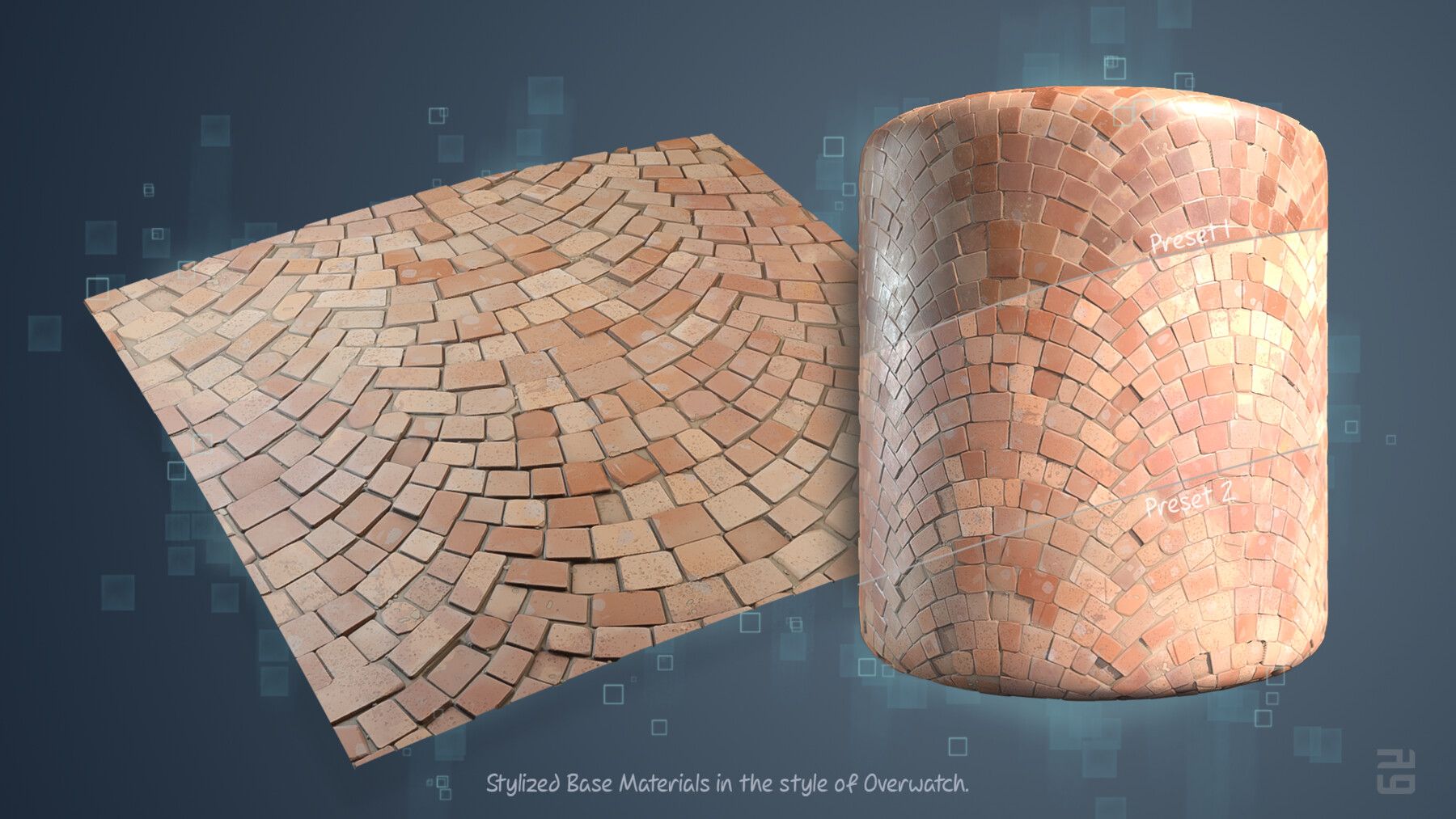 地面瓷砖材质（卡通风格化）.sbs