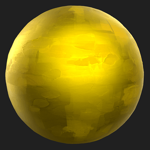 金属黄金卡通白银老旧做旧金属（卡通风格化）.sbs