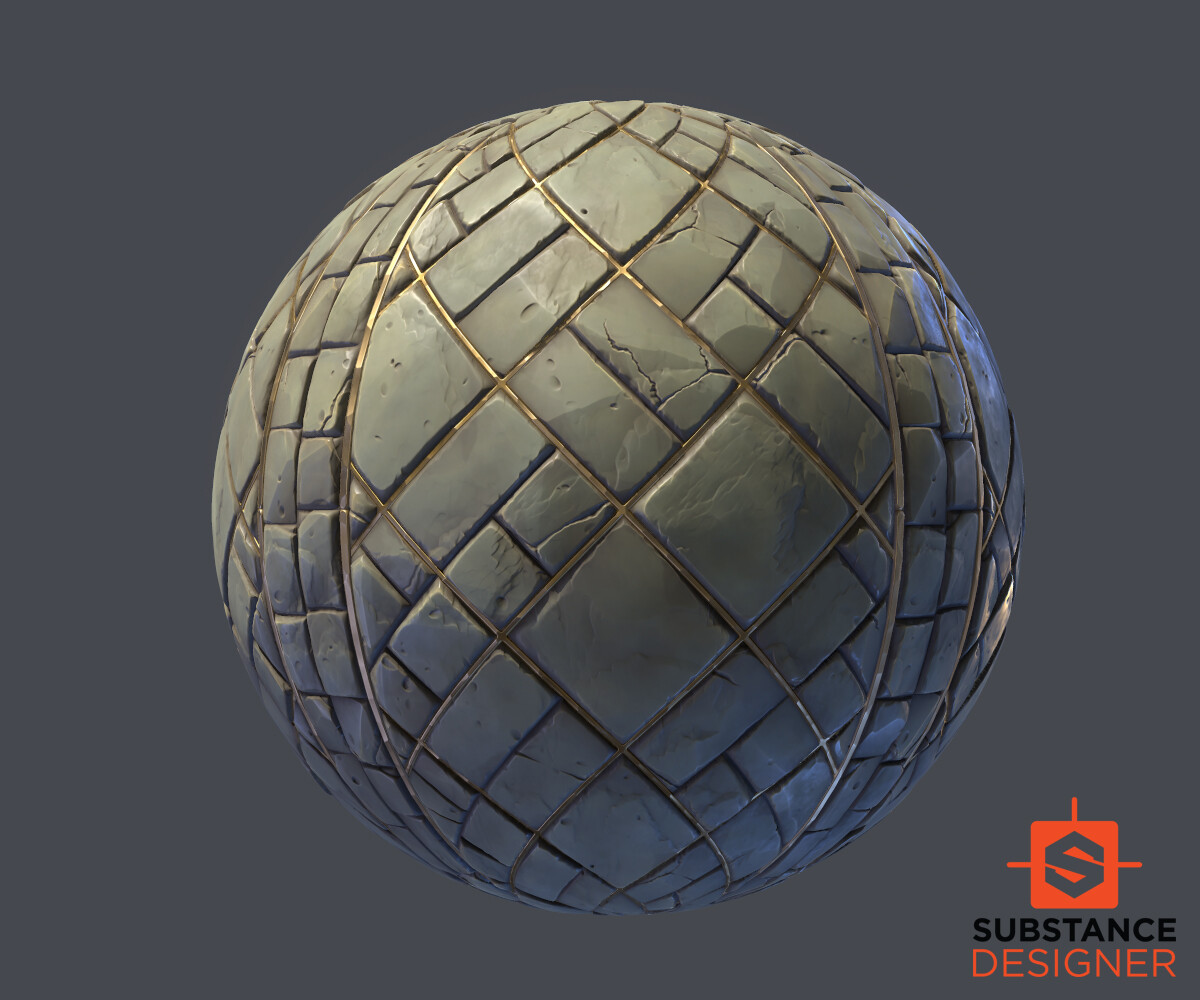 地面地表砖块（卡通风格化）.sbs