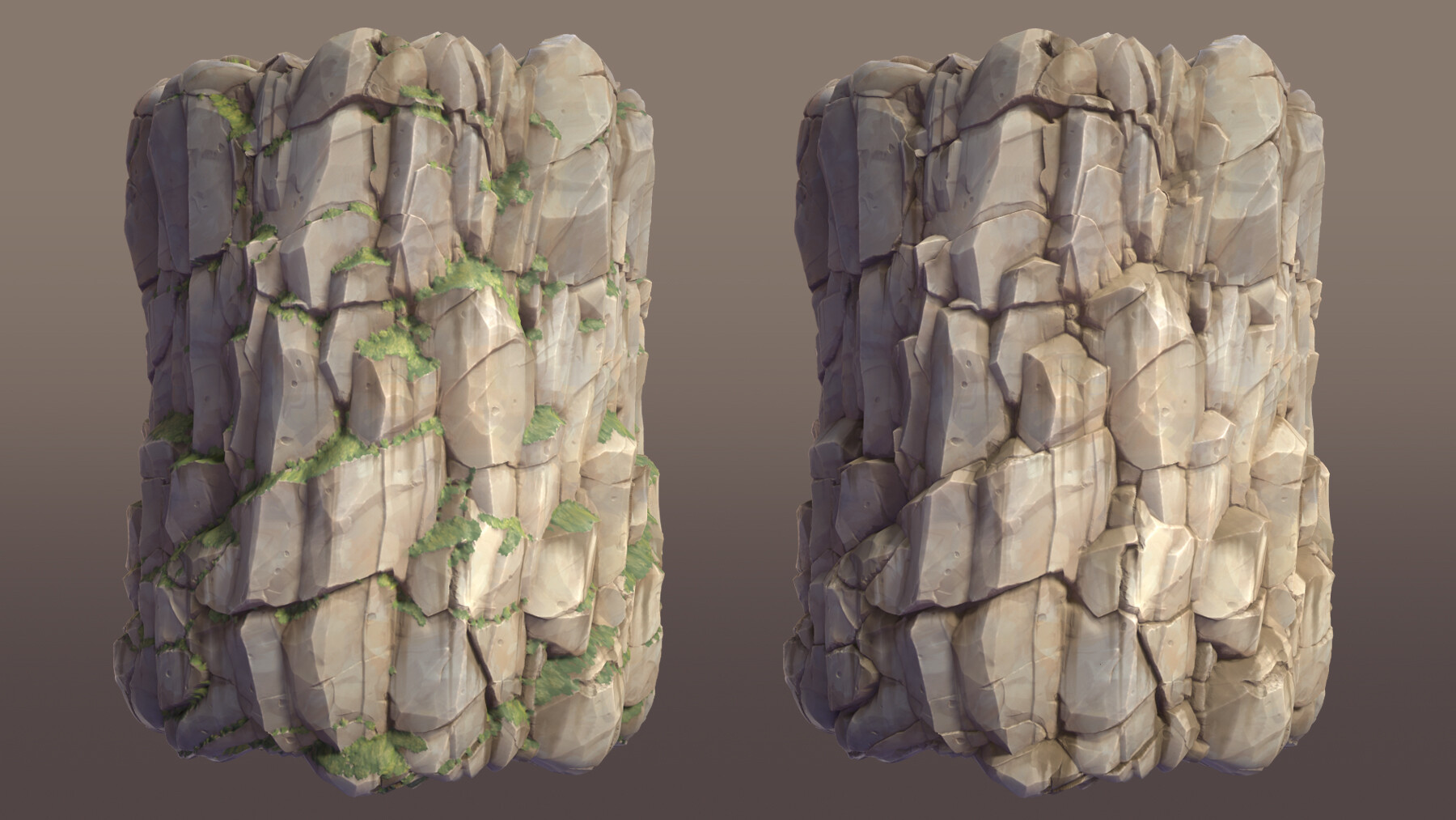 悬崖岩石石块地表（卡通风格化）.sbs