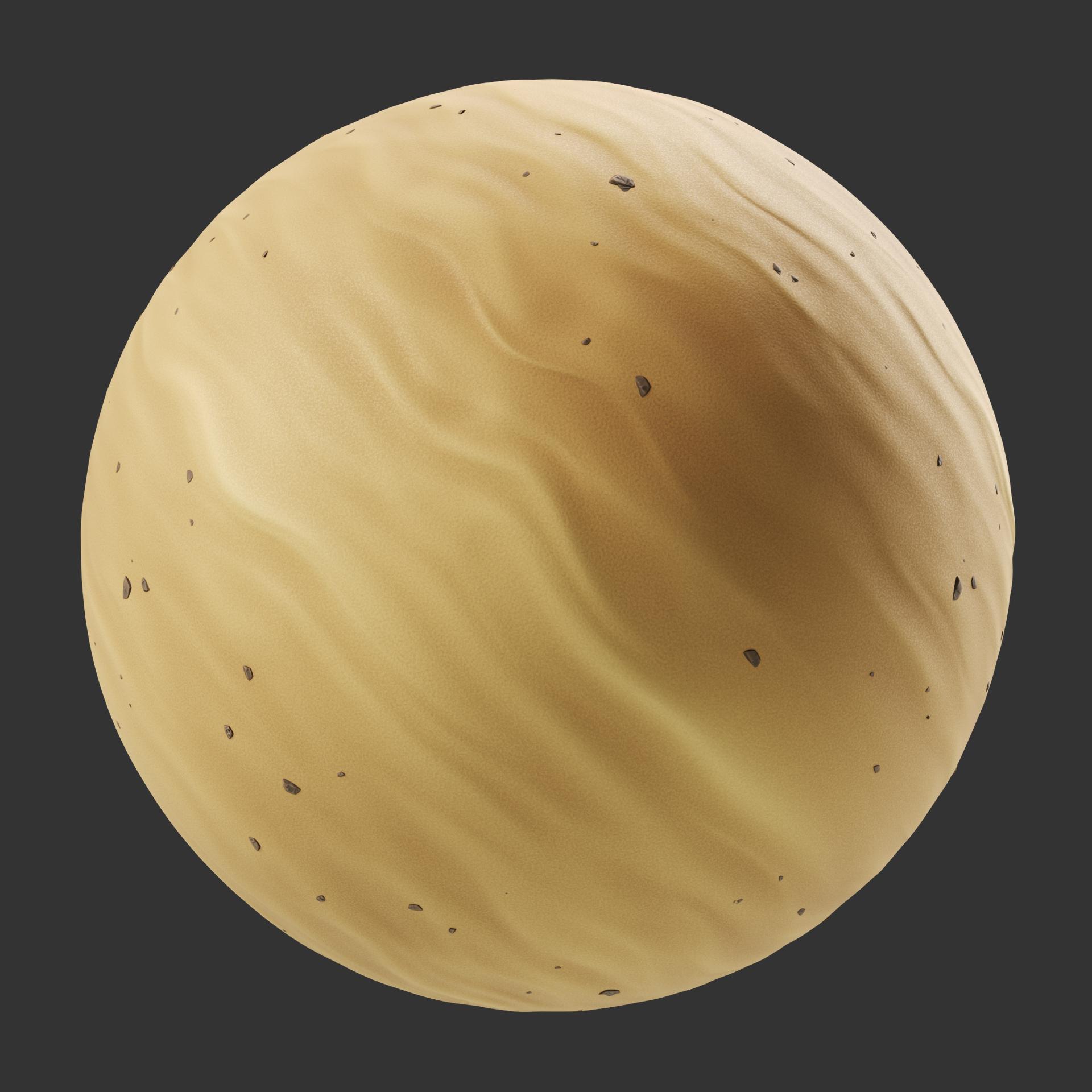 沙漠地形沙子（卡通风格化）.sbs