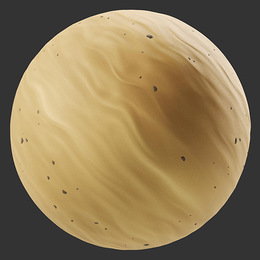 沙漠地形沙子（卡通风格化）.sbs